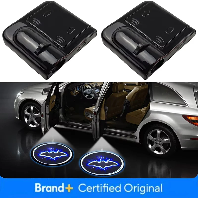 Industrial Laser Projection - 2PC Wireless Car Bat Logo Door