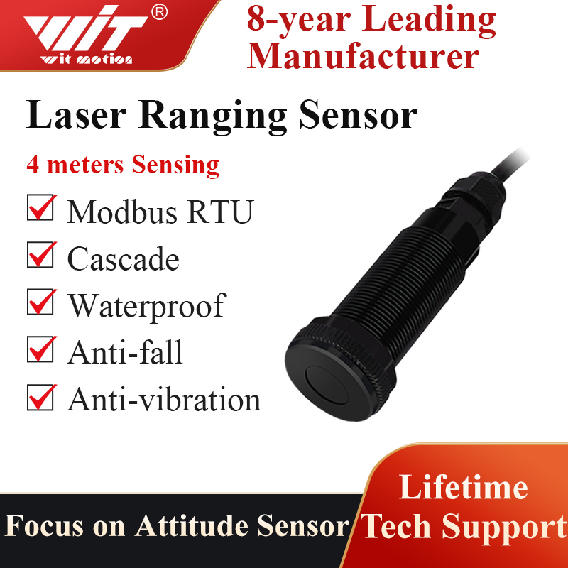 Industrial Laser Distance Sensor - WT53R Time-of-Flight (ToF) Laser Ranging Sensor