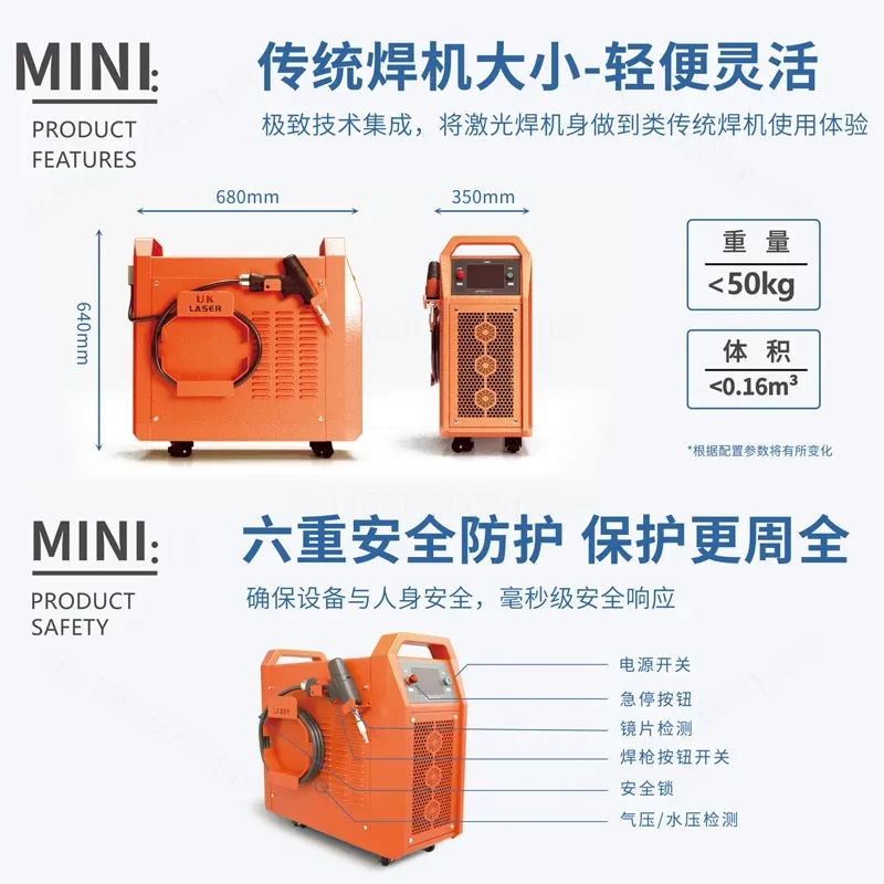 for Handheld Laser Welding Mac - Industrial Laser Welding Machine Hand Held ulasan dan harga