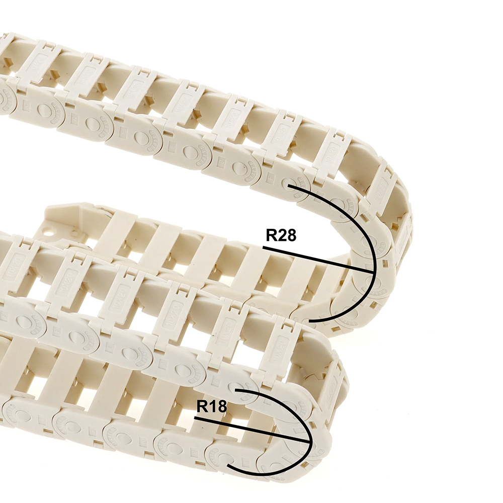 Kande PA66 White Open Type Dra - Drag Chain Cnc ulasan dan harga