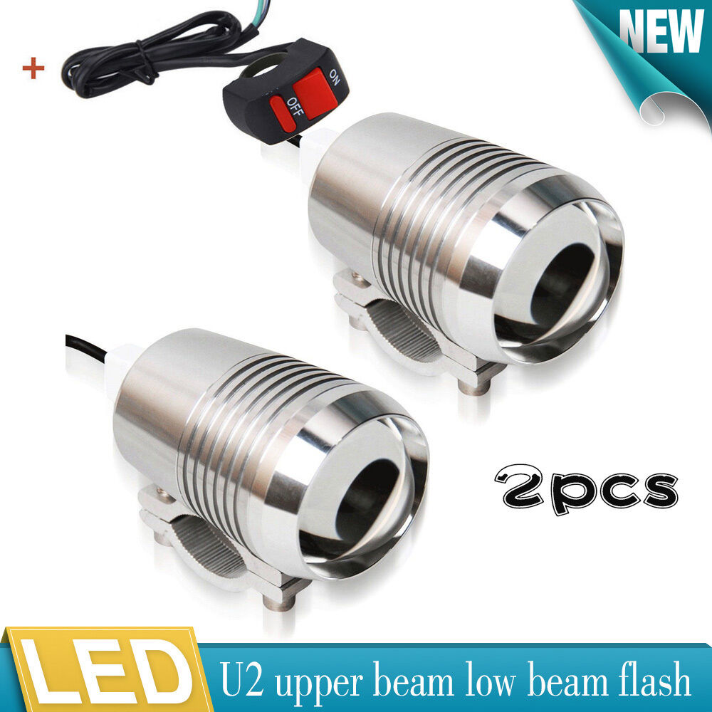 Pair 12V Motorcycle Spot Fog L - Industrial Laser Beam ulasan dan harga