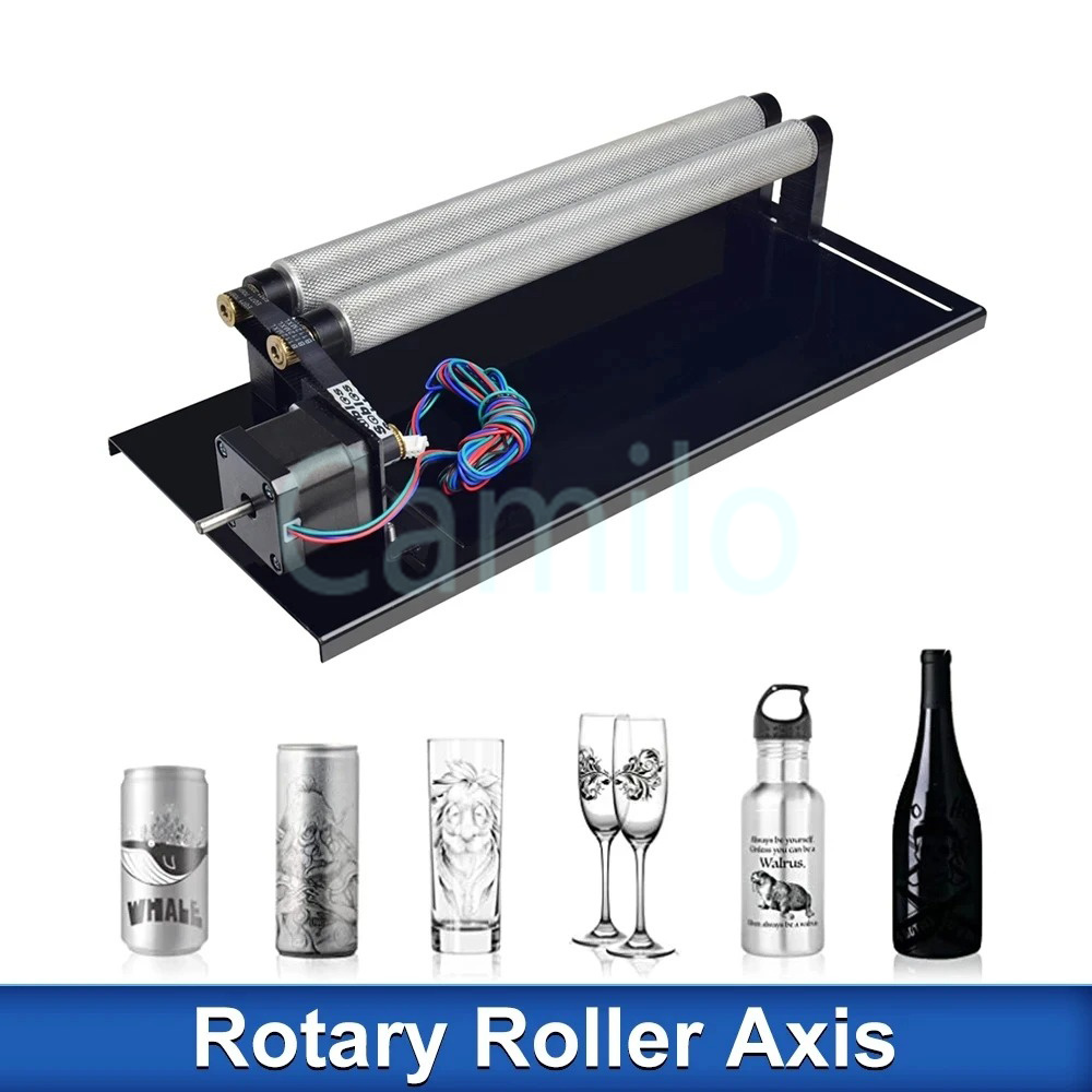 Y-Axis Rotating Engraver Modul - Rotary Axis Laser Engraver ulasan dan harga
