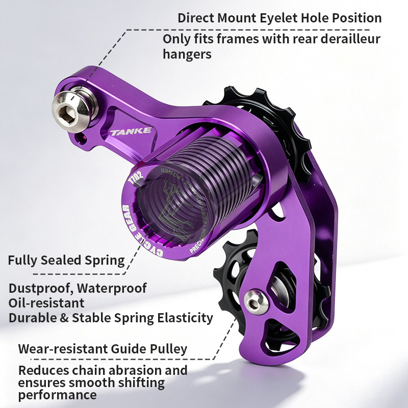 MTB Bike Chain Tensioner CNC P - Drag Chain Cnc ulasan dan harga
