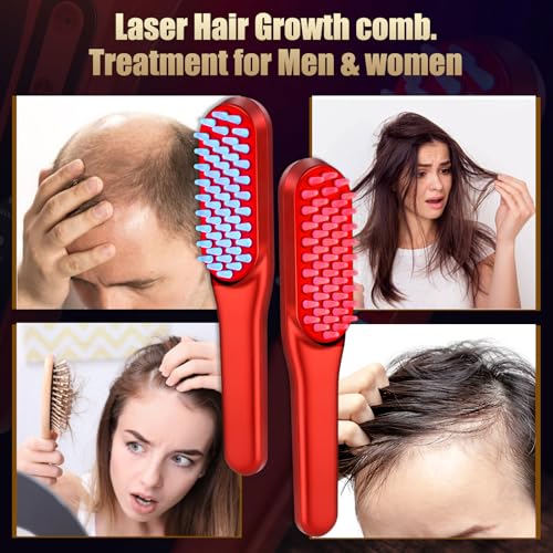 Laser Hair Growth Comb, Red Li - Industrial Laser Beam ulasan dan harga