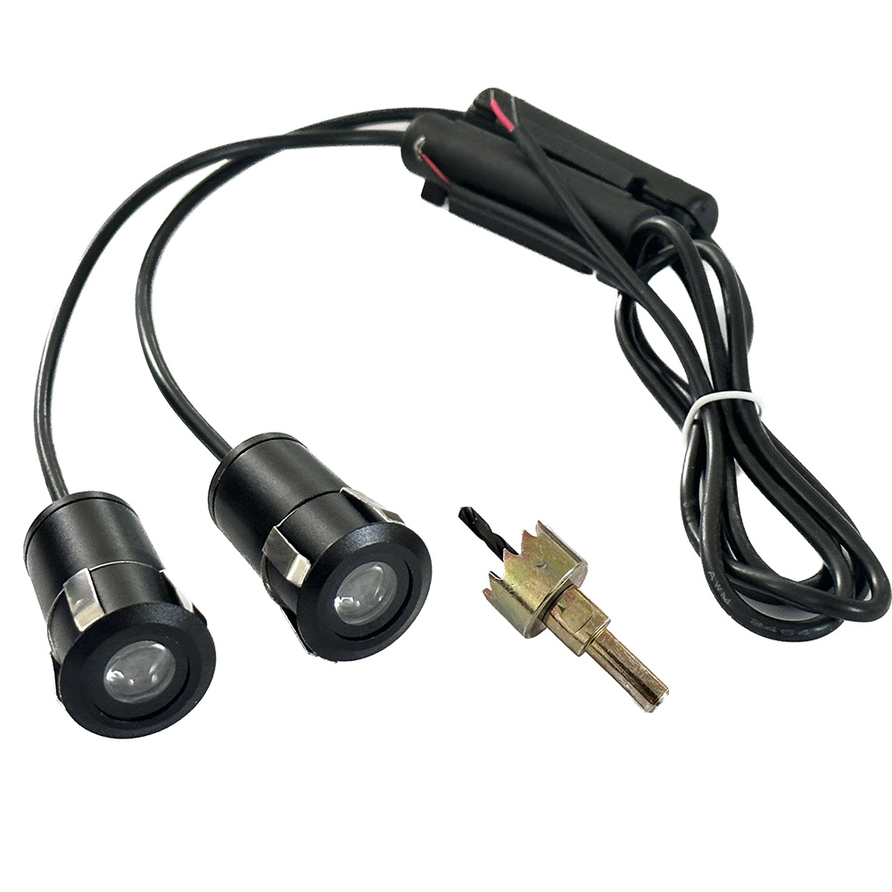2PCS Car LED Logo Ghost Shadow - Industrial Laser Projection ulasan dan harga