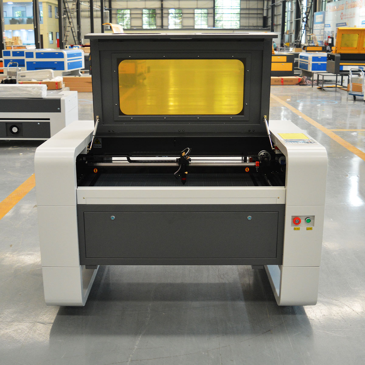 Industry Laser Cutter 6090 60/ - Industrial Laser Engraver For Wood ulasan dan harga