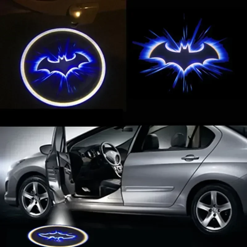 2PCS Wireless Car Light Bat Lo - Industrial Laser Projection ulasan dan harga