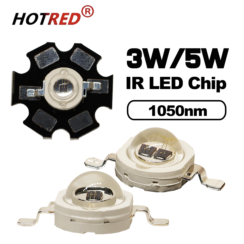 1-10pcs IR LED 3W 5W 1050nm Hi - Industrial Laser Beam ulasan dan harga