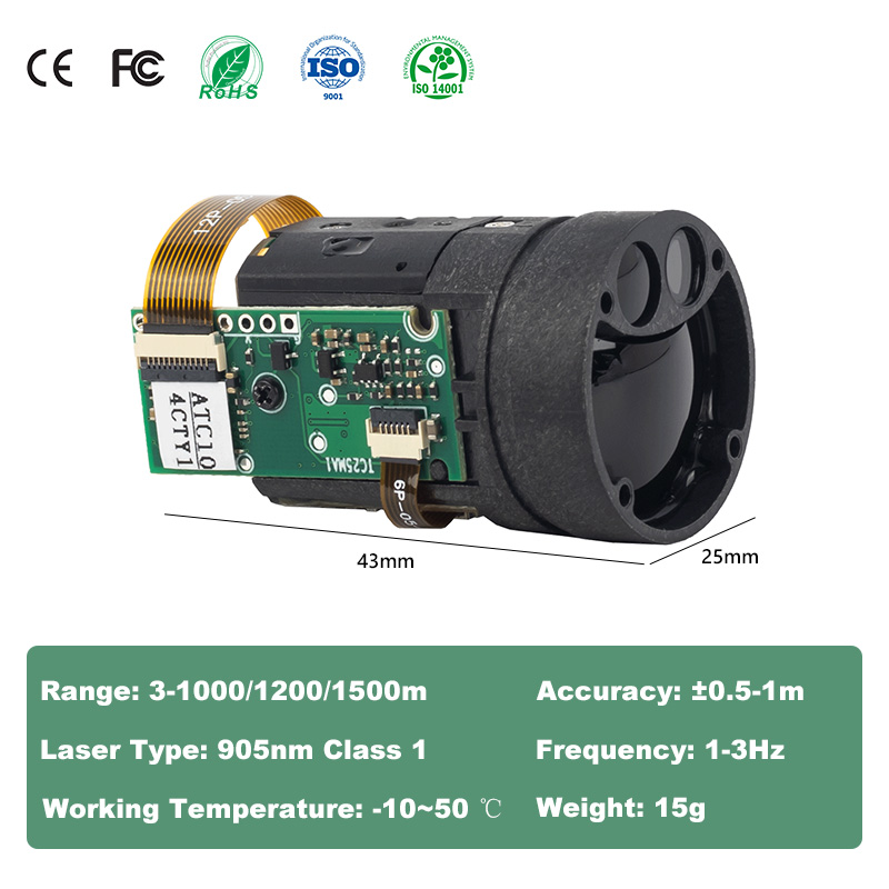 Light Weight 1000m Night Visio - Industrial Laser Measuring Device ulasan dan harga
